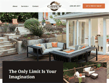 Tablet Screenshot of carrewcontracting.com